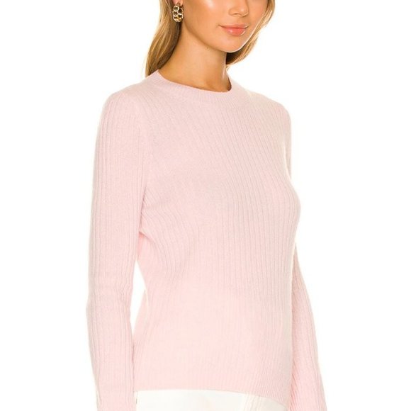 Annabelle Sweater (pink cashmere sweater) - Picture 2 of 3